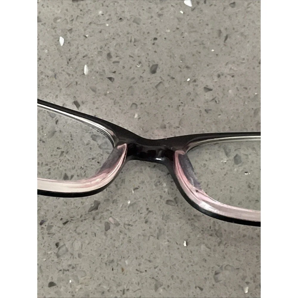Candie’s Eyeglasses Frames ONLY C Nicolete BLK 44-16-130 Black/Pink Full Rim